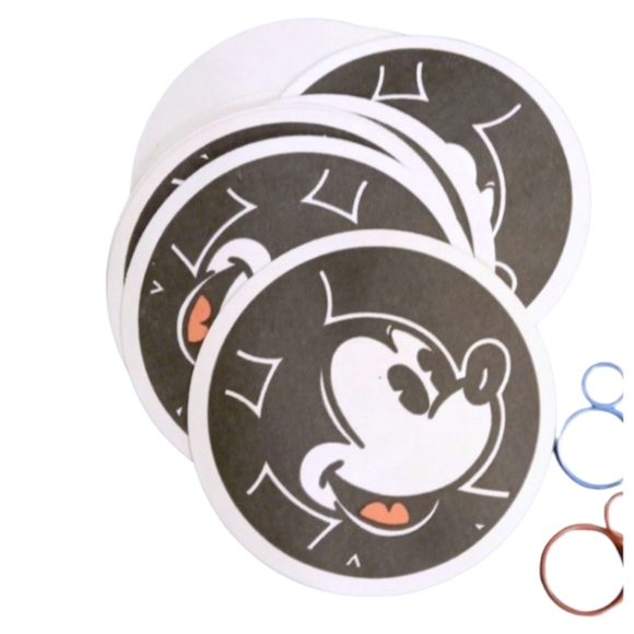 Disney Mickey Mouse LOT: Mug, Bag, Pencils, Paper Clips, Magazines & Coa… - Picture 6 of 15